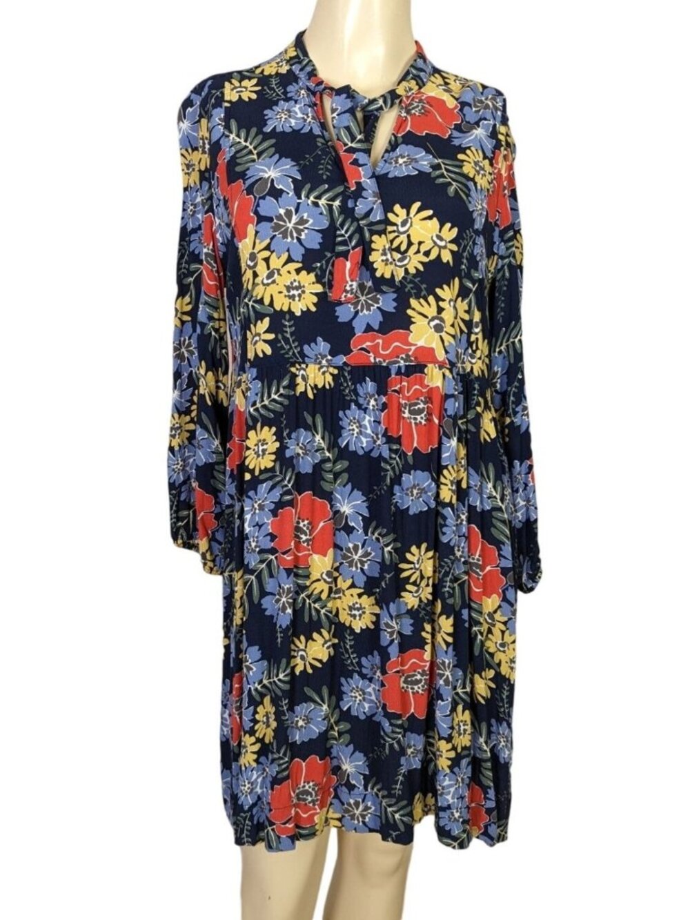Free Assembly floral summer multicolored comfortable dress size M